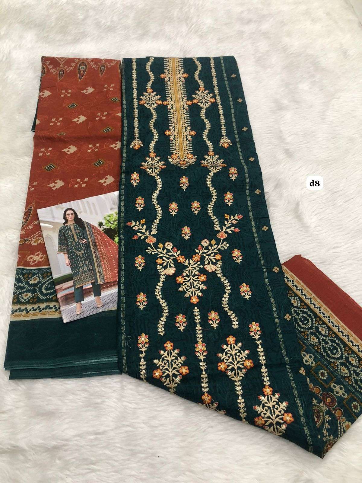 Falah Premium Muslin Collection code 30463 by Falah Designer Suits